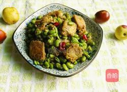 臭豆腐煎毛豆儿的做法图解17