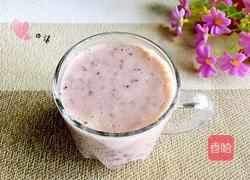 蓝莓蜂蜜奶昔的做法图解6