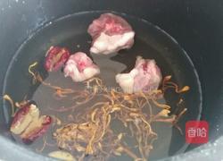 虫草花炖鸭汤的做法图解4