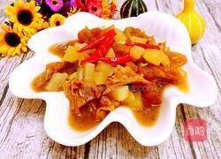 白萝卜炖牛筋的做法图解7