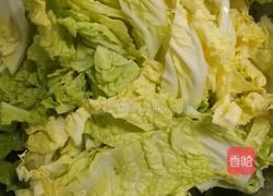 白菜炝锅面的做法图解1