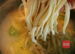 白菜炝锅面的做法图解7