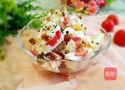 圣女果香蕉炒酸奶的做法图解9