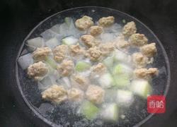 冬瓜汆丸子汤的做法图解7