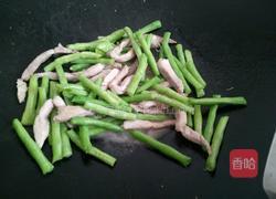 豆角肉丝炒面的做法图解5