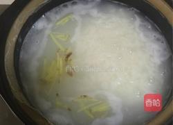 虾仁油麦鲜粥的做法图解4