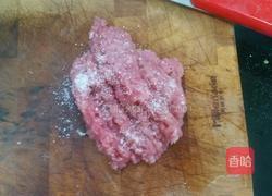 茄子酿肉的做法图解2