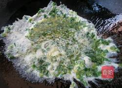 香菜煎鸡蛋的做法图解8