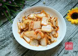 素炒大白菜的做法图解6