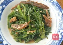 豆豉鲮鱼烧油麦的做法图解10