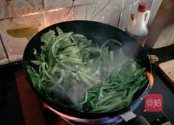 豆豉鲮鱼烧油麦的做法图解6