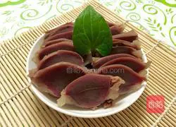 Illustration of how to make salted duck gizzards 7