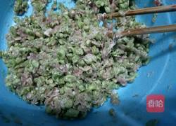 猪肉豇豆饺子的做法图解4