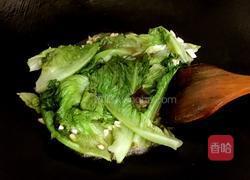 蚝油炒生菜的做法图解6
