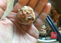 蒸糯米丸子的做法图解5