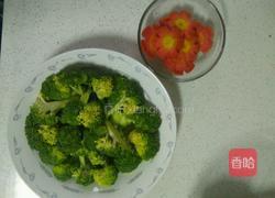 蒜蓉耗油西蓝花的做法图解1