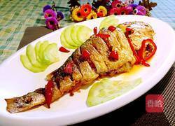 焖黄花鱼的做法图解14