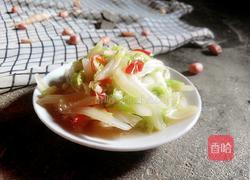 炒白菜丝的做法图解5