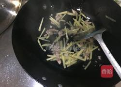 土豆肉丝炒饭的做法图解4
