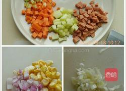 葱油炒饭的做法图解3