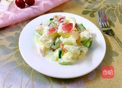 苹果黄瓜沙拉的做法图解6