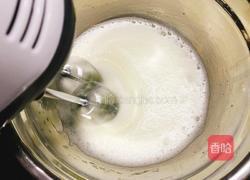 抹茶树干蛋糕卷的做法图解4