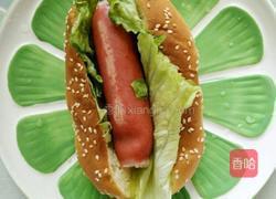 儿童早餐热狗包鸡蛋奇异果牛奶的做法图解5