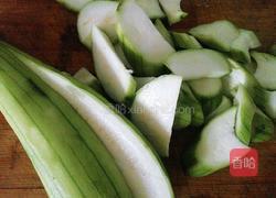 丝瓜鸡蛋炒饼的做法图解3