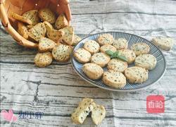 黑芝麻曲奇的做法图解10