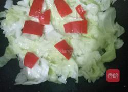 爆炒圆白菜的做法图解4