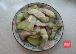 风味紫扁豆的做法图解2