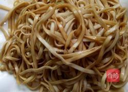 豆角肉丝炒面的做法图解3