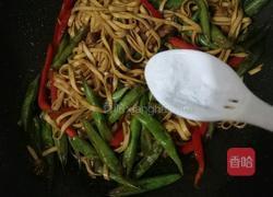 豆角肉丝炒面的做法图解8