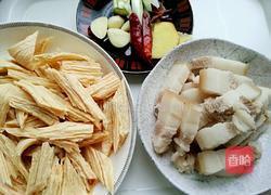 腐竹烧五花肉的做法图解3