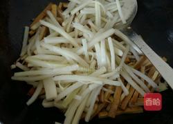 笋丝炒豆干的做法图解5