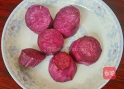 紫薯芋圆的做法图解1