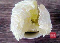 白菜炖冻豆腐的做法图解1