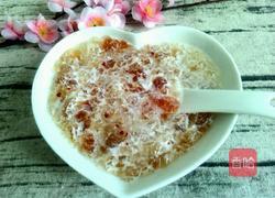 冰糖牛奶炖桃胶的做法图解7