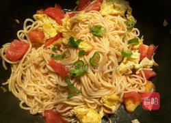 番茄鸡蛋炒面的做法图解10