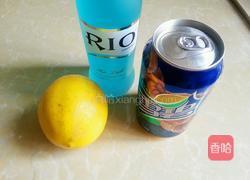 海洋之心鸡尾酒的做法图解1