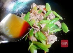 青笋肉片的做法图解4