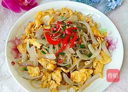 洋葱鸡蛋炒粉条的做法图解10