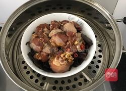 黑木耳蒸滑鸡腿的做法图解8