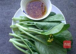 海米油菜苔的做法图解1