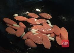 青椒火腿的做法图解3