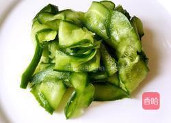 爽脆凉拌小黄瓜的做法图解5
