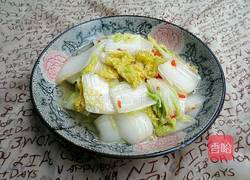 炝炒白菜的做法图解8