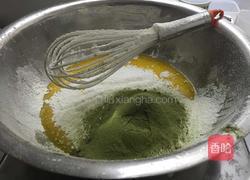 抹茶红豆蛋糕卷的做法图解5