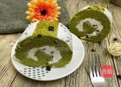 抹茶红豆蛋糕卷的做法图解12