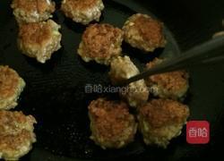 煎丸子的做法图解10